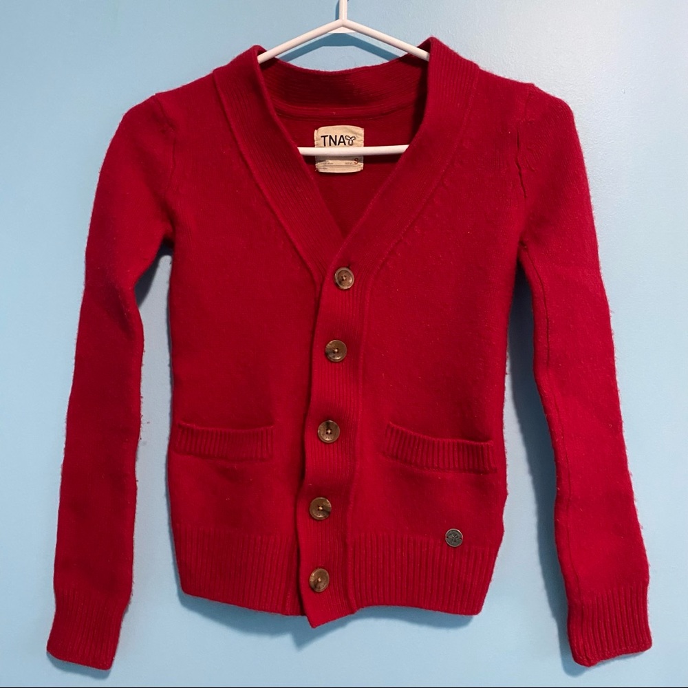 TNA wool cardigan